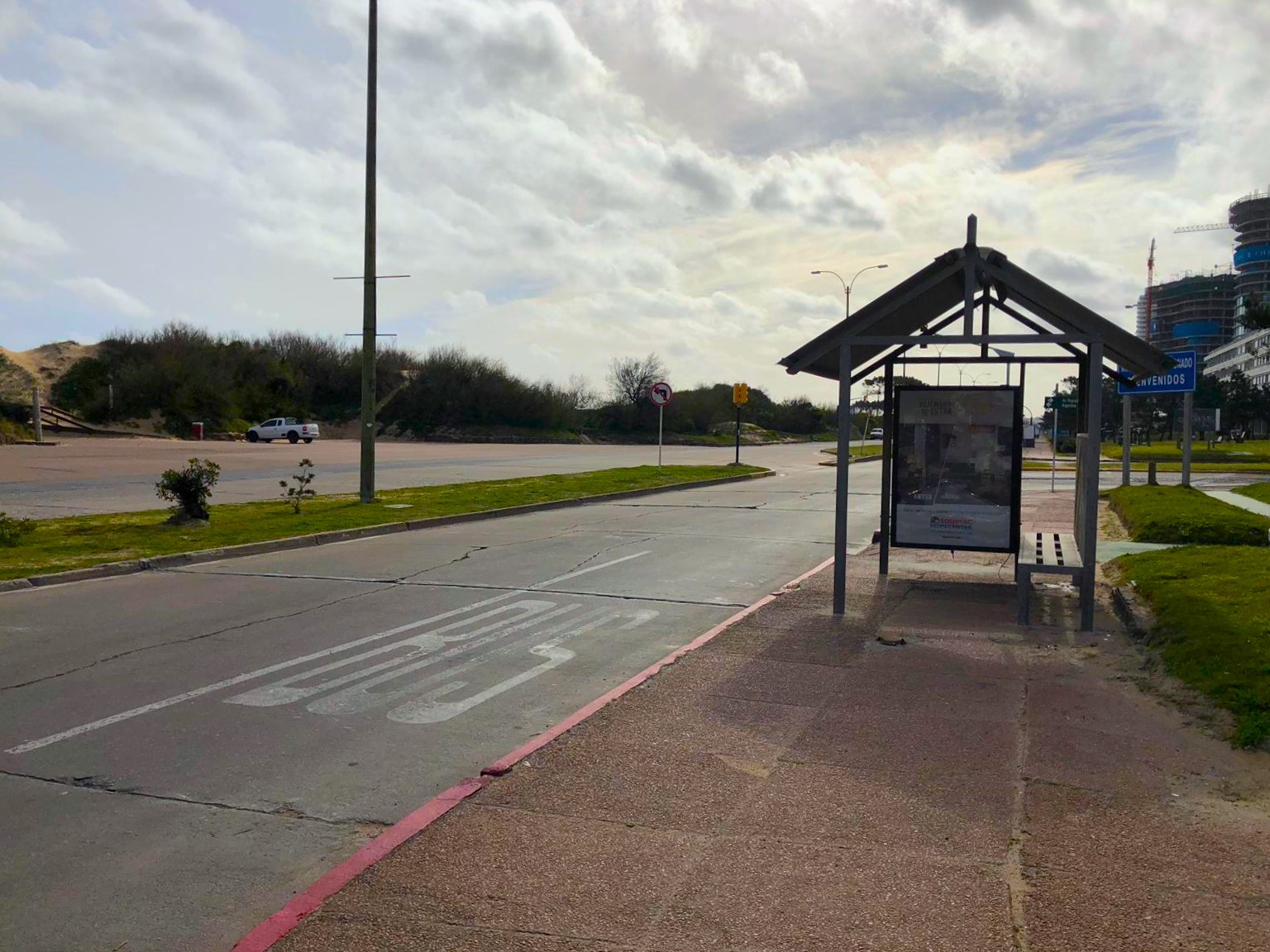 Cambio de recorrido de ómnibus 