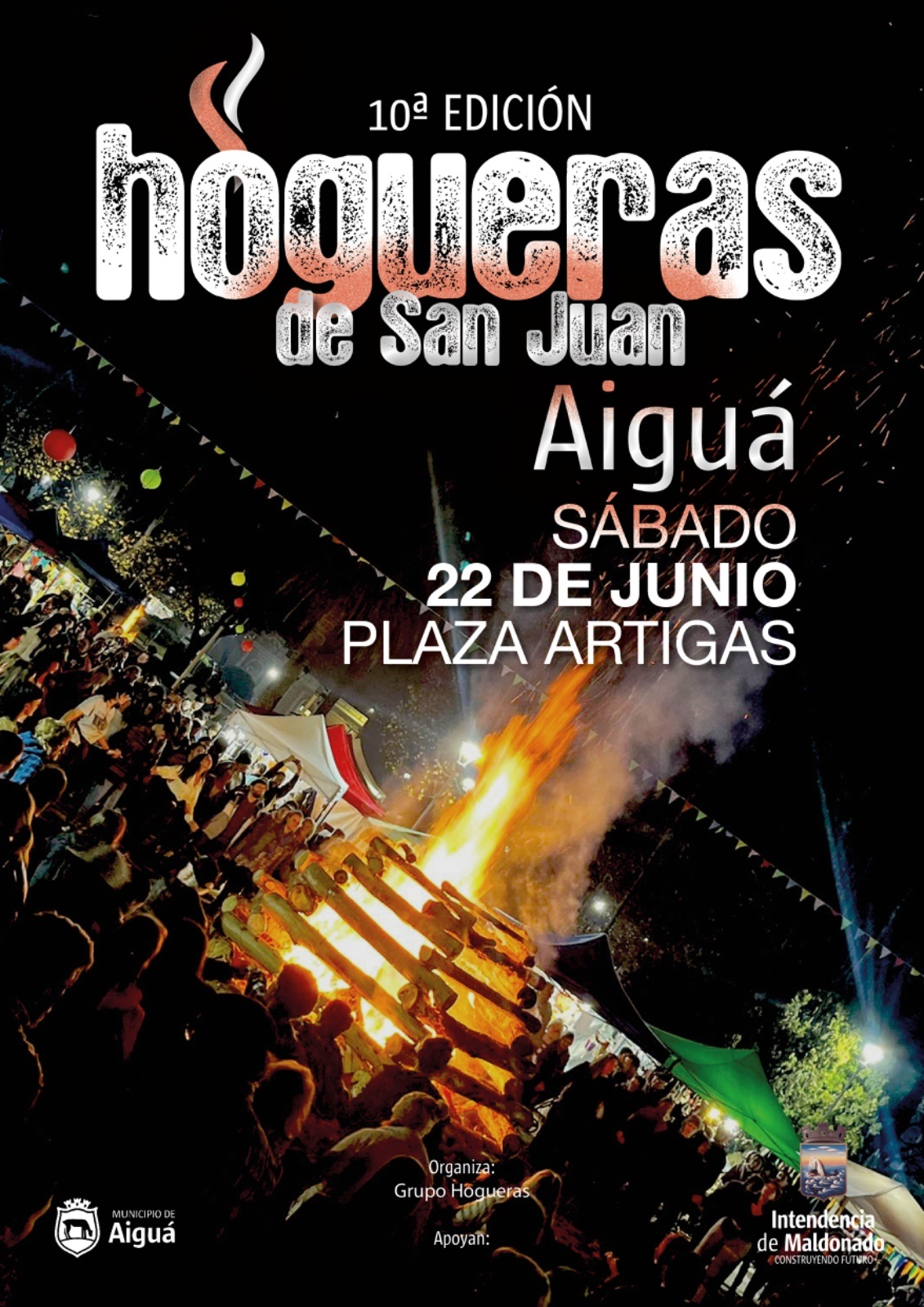 afiche hogueras san juan