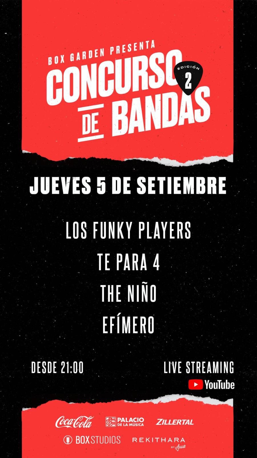 concurso de bandas