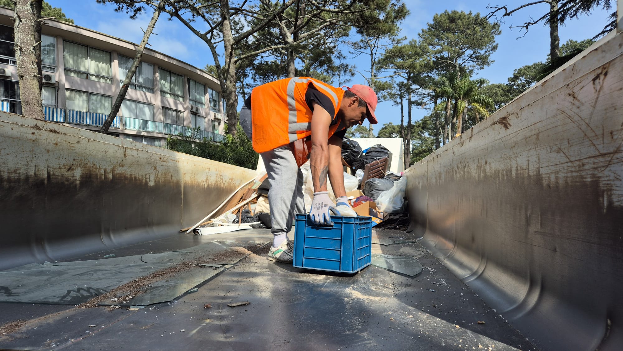 limpieza convention center