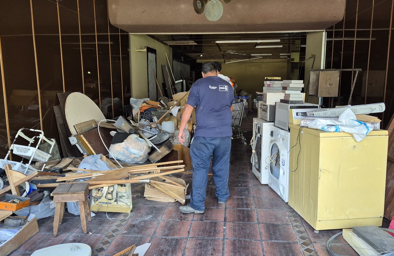 limpieza convention center