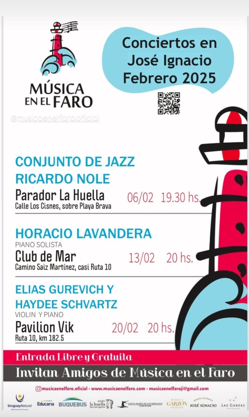 música en el faro