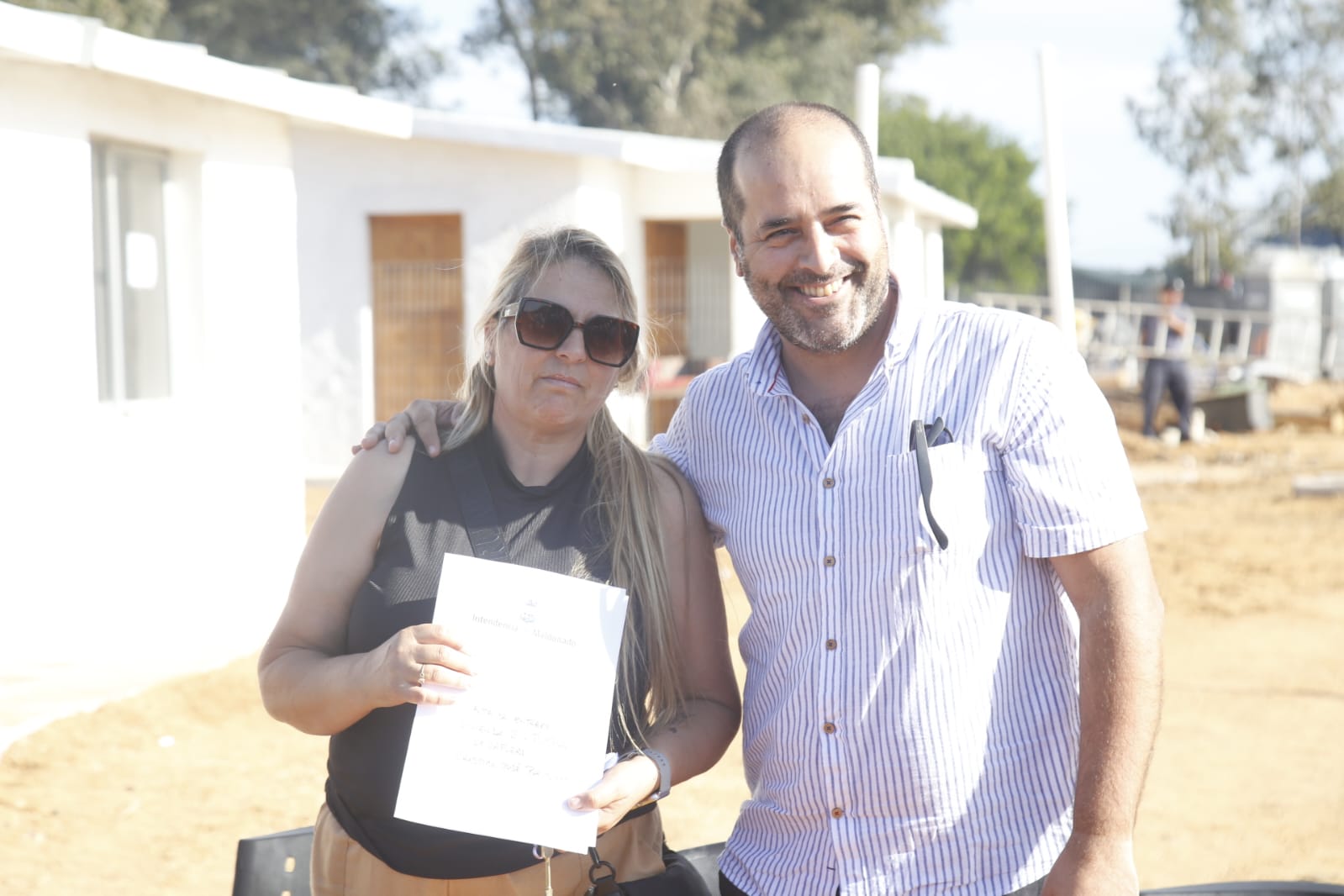 Entrega escritura viviendas La Capuera 