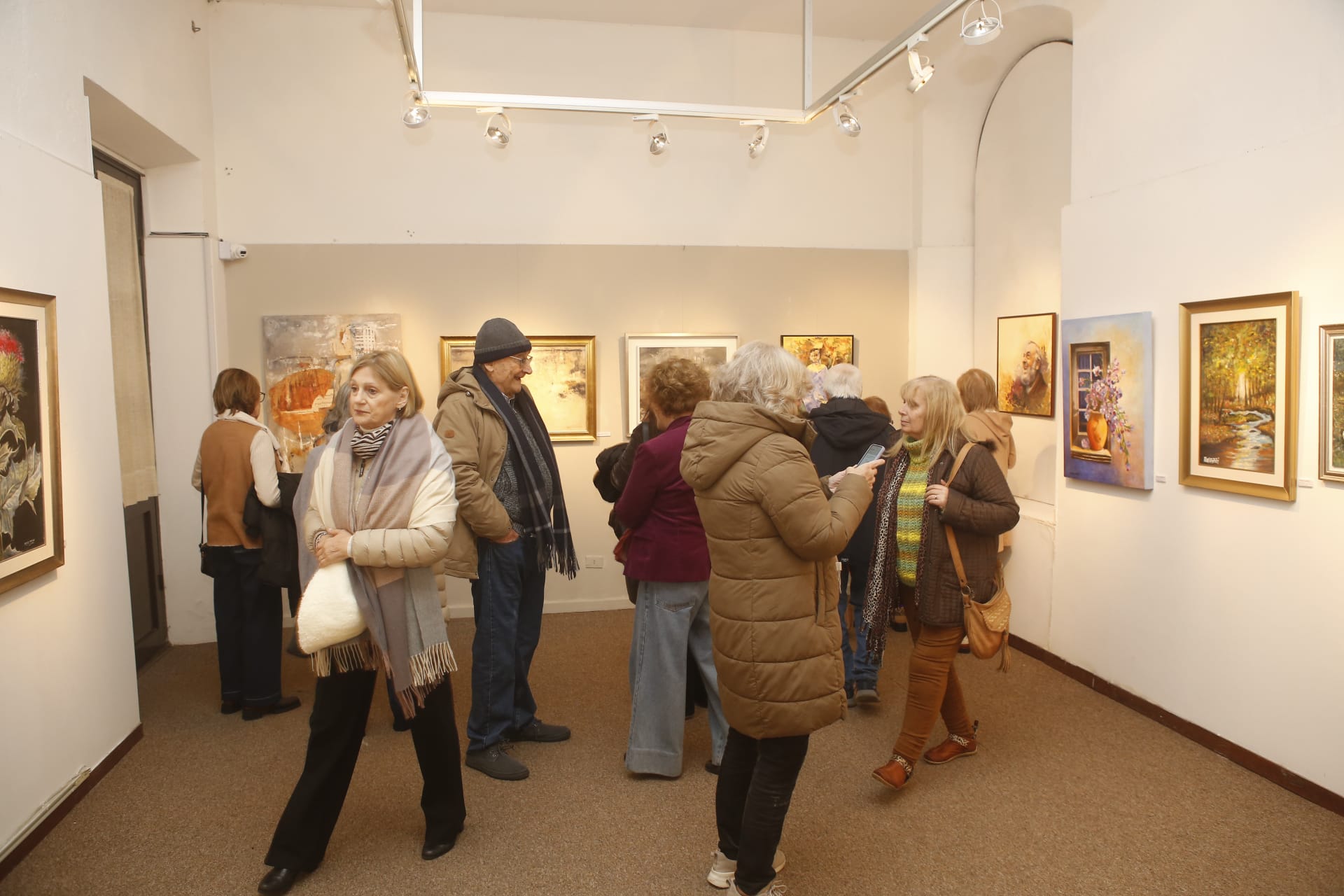 inauguración muestras 