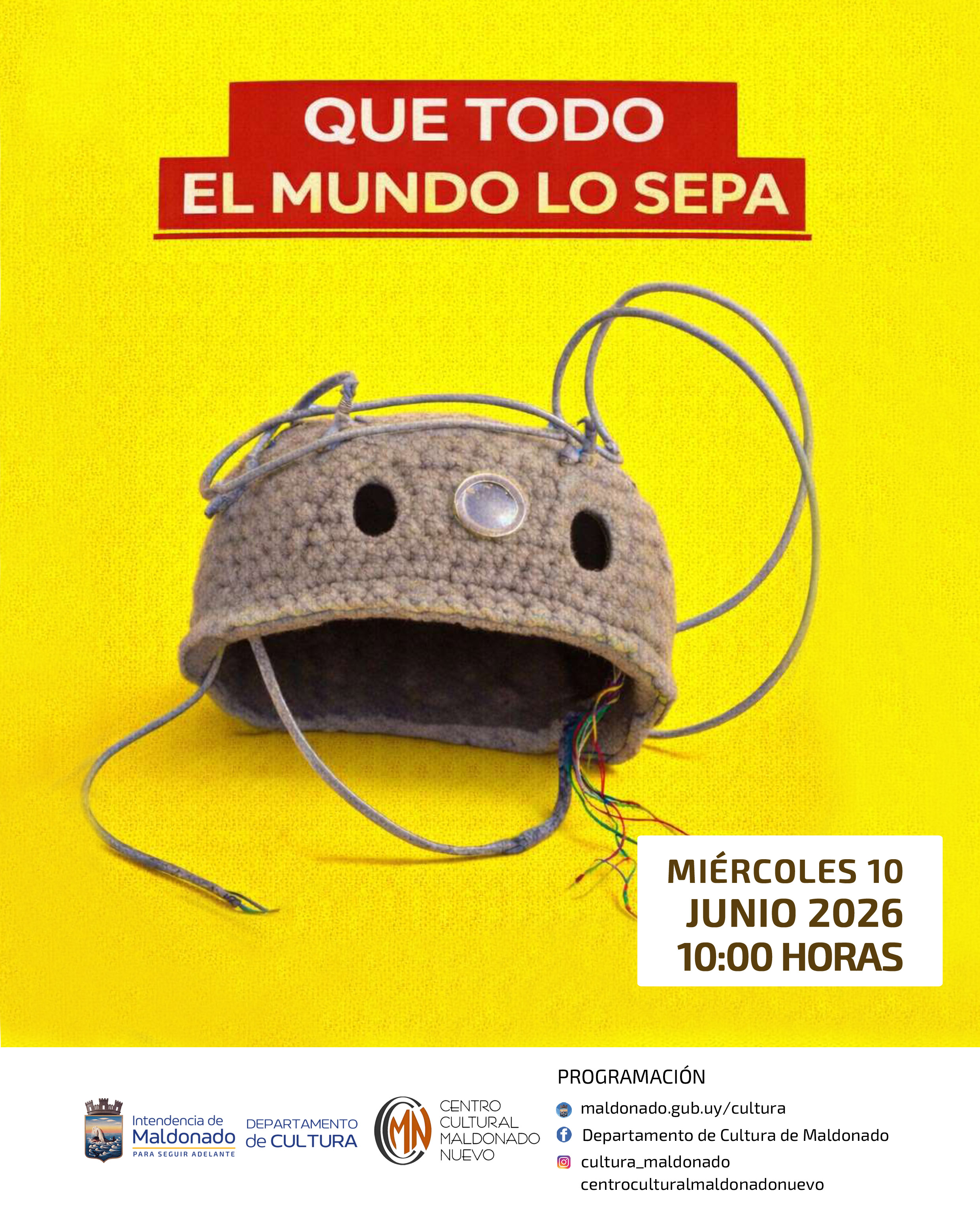 que todo el mundo lo sepa