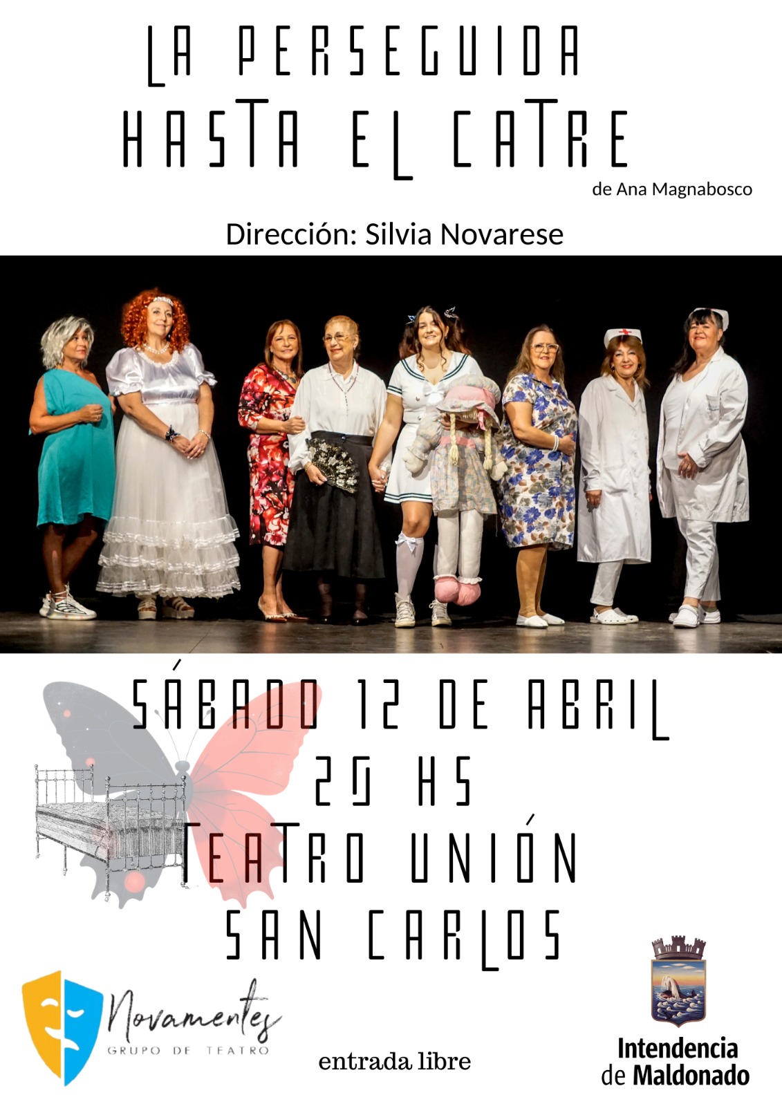 La perseguida hasta el catre